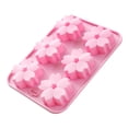 thumbnail image 1 of Toystoory Molde para hornear DIY, molde de nieve de 6 agujeros, molde de bandeja de silicona encantador impermeable, molde de flor de nieve Herramientas y accesorios para hornear, 1 of 6