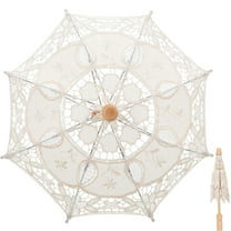 2pcs Lace Umbrellas Wedding Bridal Parasol Wedding Umbrella Photography Props
