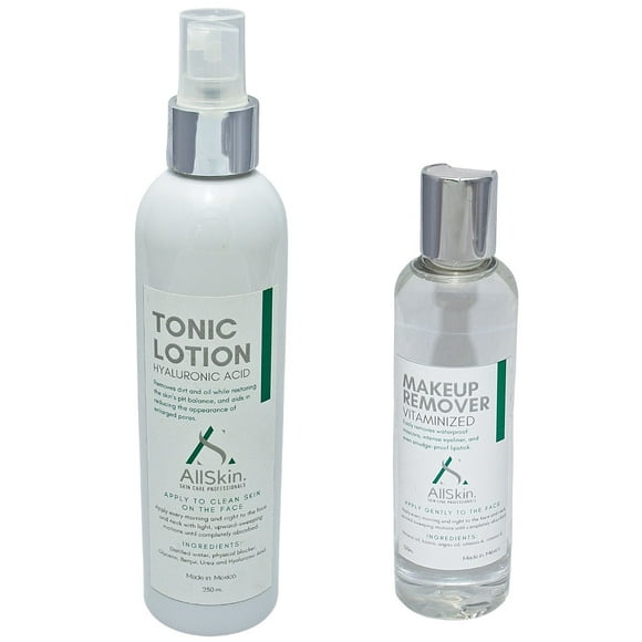 Kit con Tónico facial y desmaquillante AllSkin