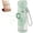 Green, variant on 2-in-1 Water Bottle with Built-In Foldable Fan, Portable Dual-Drinking Cooling Water Bottle with Fan 3 Speeds USB-C Rechargeable 690ml Cup with Straw for Summer Travel Hiking Beach Outdoors(Pink)