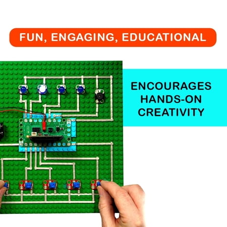 Brown Dog Gadgets Crazy Circuits Bit Board Basic Kit (Microbit Included) – STEM Programming & Automation