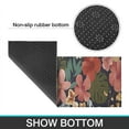 thumbnail image 6 of Pioneer Flower Floral Print Pattern Kitchen Rugs Sets Of 2,Anti Fatigue Kitchen Mat Rugs Non Slip Washable,Decorative Kitchen Floor Mats for Kitchen,Sink,Laundry,17"x30"+17"x47", 6 of 7