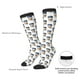thumbnail image 4 of Balery Coffee To Go Pattern Calcetines novedosos Calcetines deportivos Calcetines hasta la rodilla Calcetines de algodón Calcetines originales y geniales, 4 of 6