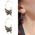 thumbnail image 2 of SUSHANG Black Butterfly Earrings Black Butterfly Earrings Silver Stud Earrings Women'S All Earrings Black Butterfly Earrings Silver Stud Earrings Women'S All Earrings, 2 of 6