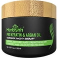 thumbnail image 6 of Herbishh Argan Hair Mask with Keratin for Deep Conditioning & Hydration, Revives Frizzy & Damaged Hair, Sulfate & Paraben Free, 150 ML, 6 of 6