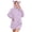 Purple, variant on Mercatoo Blanket Hoodie Wearable Blankets for Kids, Girls Sh𝐞rpa Oversized Sweatshirt Dress Dress Plush Fleece Long Sleeve Robe