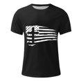 thumbnail image 2 of Chandails à Manches Longues pour Hommes Imprimé Décontracté Col Rond T-Shirt à Manches Courtes, Chandails à Manches Longues pour Hommes Coton, 2 of 4
