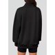 thumbnail image 2 of Sudadera Casual De Manga Larga Con Cuello Alto Para Mujer, 2 of 8
