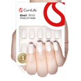 thumbnail image 1 of Presiona las uñas Curvlife Soft Gel con punta francesa, cobertura completa, 1 of 5