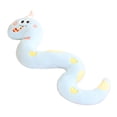 thumbnail image 1 of Peluche de serpiente china 2025, cómodo juguete de peluche para decoración, muñeco de serpiente de peluche para azul, 1 of 9