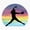 1pcs, variant on Softball Active Sport Everyday Decor Art Cute Style Vinyl Sticker