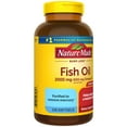 Nature Made Burp Less Fish Oil 2000 mg Per Serving Softgels, Omega 3