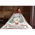 thumbnail image 5 of This is My Christmas Movie Watching Blanket Plush Fuzzy Throw Flannel Nap Blankets for Travel Picnic, Bed, Sofa Warm Cozy for All Seasons Personalized Pattern Festival Gift Teen (60"X50"), 5 of 6