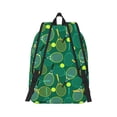 thumbnail image 3 of Daiia Tennis Rackets and Balls Vintage Canvas Backpack for Men and Women ,Hiking Backpack,Travel Laptop Bag for School,Large Capacity Backpack, 3 of 8