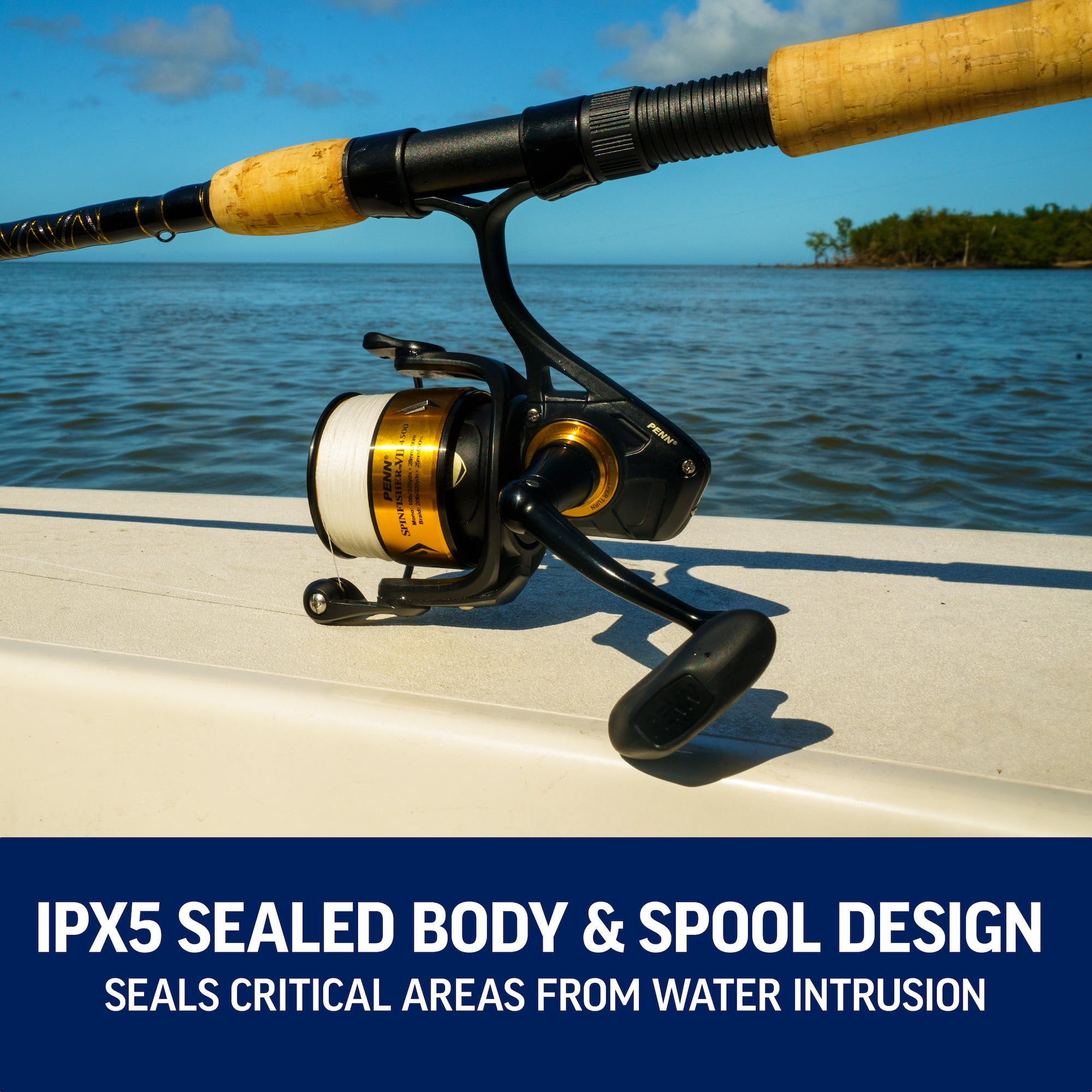 特別価格PENN Spinfisher VII 6500 Saltwater Spinning Reel, Right/Left Handle Position, IPX5 Seal, HT-100 Front Drag, Superline Spool, Precise C並行輸入 Spinfisher VII（スピンフィッシャー セブン）｜PENN｜釣具の総合