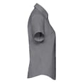 thumbnail image 3 of Russell Collection Womens Oxford Short-Sleeved Shirt, 3 of 3
