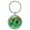 Mint, variant on Love Cycling Biking Penny Farthing Aqua 1.5" x 3.5" Domed Keychain Backpack Pull
