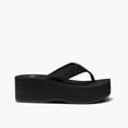thumbnail image 2 of Reef Women SANDY HI BLACK WEDGE, 2 of 6