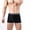 Black, variant on Lilgiuy Men's Boxer Three Points Shorts Mesh Breathable Panties Winter Clothes for 2022