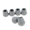 6pcs Rubber Tip For Triangle Cane Stool Crutches Chair 3/4 inch