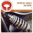 thumbnail image 3 of TABLZONE Car Coil Spring Booster in Red Rubber Wear Resistant Shock Absorber for Improved Driving Stability, 3 of 6