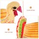thumbnail image 5 of BESTYASH Cesta Para Y Con Tejido De Ratán Imitación Y Forma Festiva De Pavo, 5 of 6