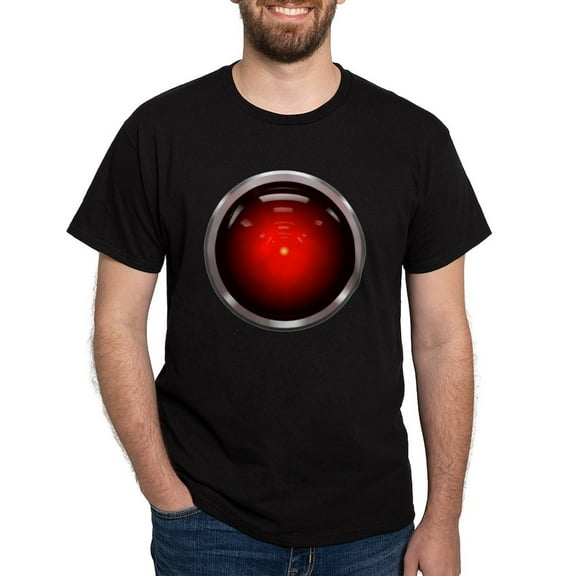 CafePress - HAL 9000 Eye Dark T Shirt - Men's Classic Graphic Cotton T-Shirt
