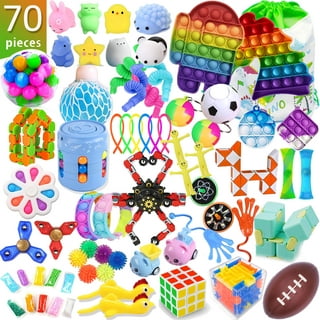 600 Pack Party Favors for Kids 8-12, Fidget Toys Set Sensory Toys Anxiety  for Kids and Adults Autism Birthday Gift Classroom Prizes Treasure Box