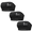 Black 3Pack, variant on Women Strapless Bandeau Bra Queen Design Tube Tops Bra Bralette Seamless Comfortable Bra