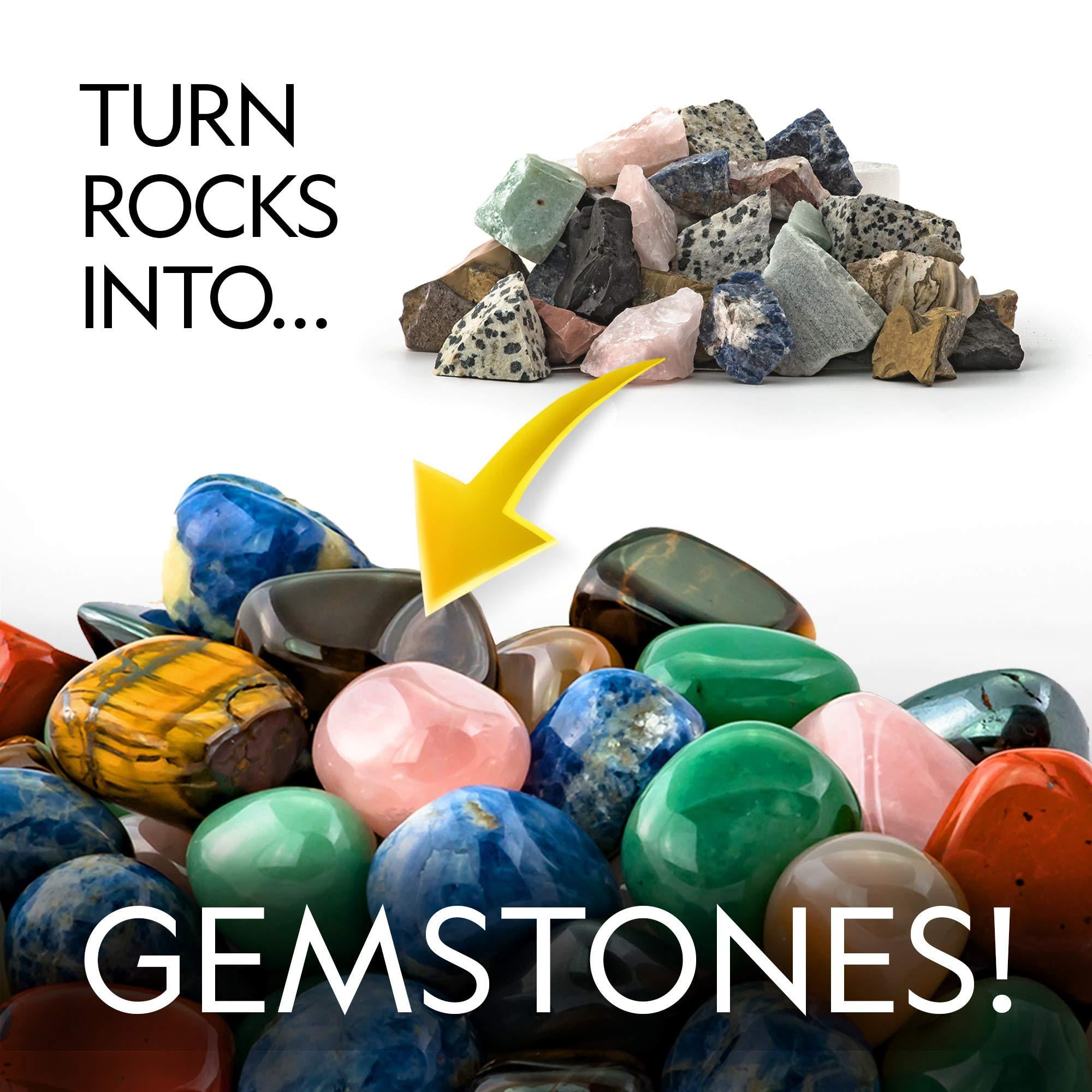 National Geographic Rock Tumbler Refill Jasper 2.27 Kilogram Mix of Rocks and Gemstones for Rock