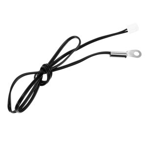 USHOBE thermometer probe Temp Sensor Probe Black Metal Precise Measurement 1Pack