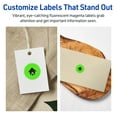 thumbnail image 4 of Avery Printable Starburst Labels, Neon Green, 1", 480ct, 4 of 11