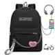 thumbnail image 1 of Mochila Blackpink Mochila Recargable USB Mochila Escolar Para Estudiantes Ssxjv, 1 of 7