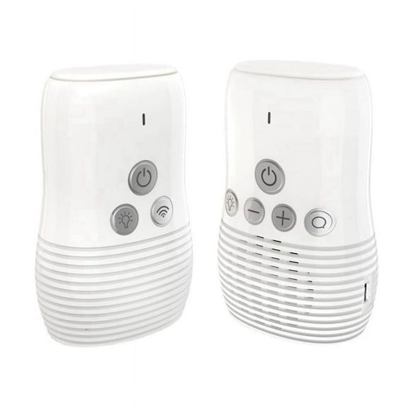 Baby Audio Monitor 2-Way Talk Baby Intercom Wireless Night Light Home Child Safety Device 2.4GHz US-Plug