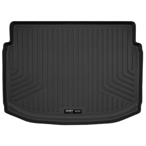 Husky Liners 23301 Weatherbeater Cargo Liner Fits 2013-2018 Ford C-Max Hybrid SE/SEL/Titanium Trunk Black