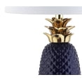 thumbnail image 5 of JONATHAN Y Pineapple 23" Ceramic LED Table Lamp, Navy/Gold, JYL4019A, 5 of 6