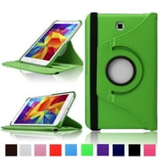 Infiland Samsung Galaxy Tab 4 7.0 / Galaxy Tab 4 Nook 7.0 7-inch Tablet Case, 360 Degrees Rotating Stand Cover, Green