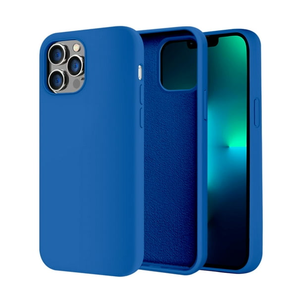 Funda de Protección para iPhone 13 Pro - Sovico - Silicón con Forro de Microfibra