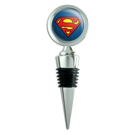 

Superman Classic S Shield Logo Wine Bottle Stopper