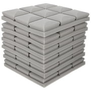 Ceiling Tiles Noise Dampening Panels Sound-absorbing Cotton Wall Sticker Reduction Foam Studio Acoustic 6 Pcs