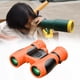 thumbnail image 3 of Prismáticos para niños, juguetes de aprendizaje de ciencia 8x21 a prueba de golpes telescopio para niños senderismo telescopio para niños niñas Naranja, 3 of 7