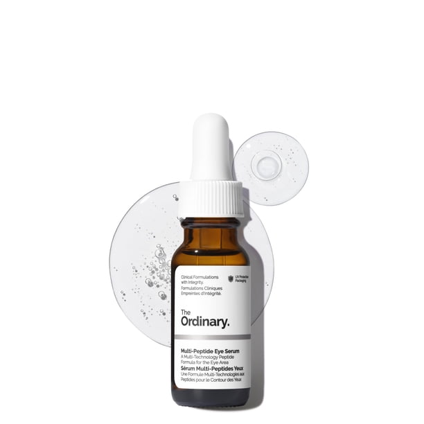 The Ordinary Multi-Peptide Eye Serum, Serum para el contorno de ojos con Péptidos — Suero para mejorar patas de gallo, ojeras e inflamación en el contorno de los ojos,