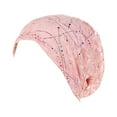 thumbnail image 2 of Herrnalise Women Chemotherapy Cap Muslim Hat Colorful Wrap Cap, 2 of 5