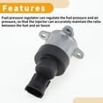 thumbnail image 4 of Regulador de presión de combustible Unique Bargains No.2210033040/0928400698 para Toyota Auris 2007-2012 Plástico Metal 20-70 Psi Resistente a la corrosión 1 Pcs, 4 of 7
