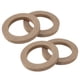 thumbnail image 1 of 4 Piezas 4' Universal Madera Caqui Coche Altavoz Subwoofer Espaciador Anillos Unique Bargains, 1 of 6