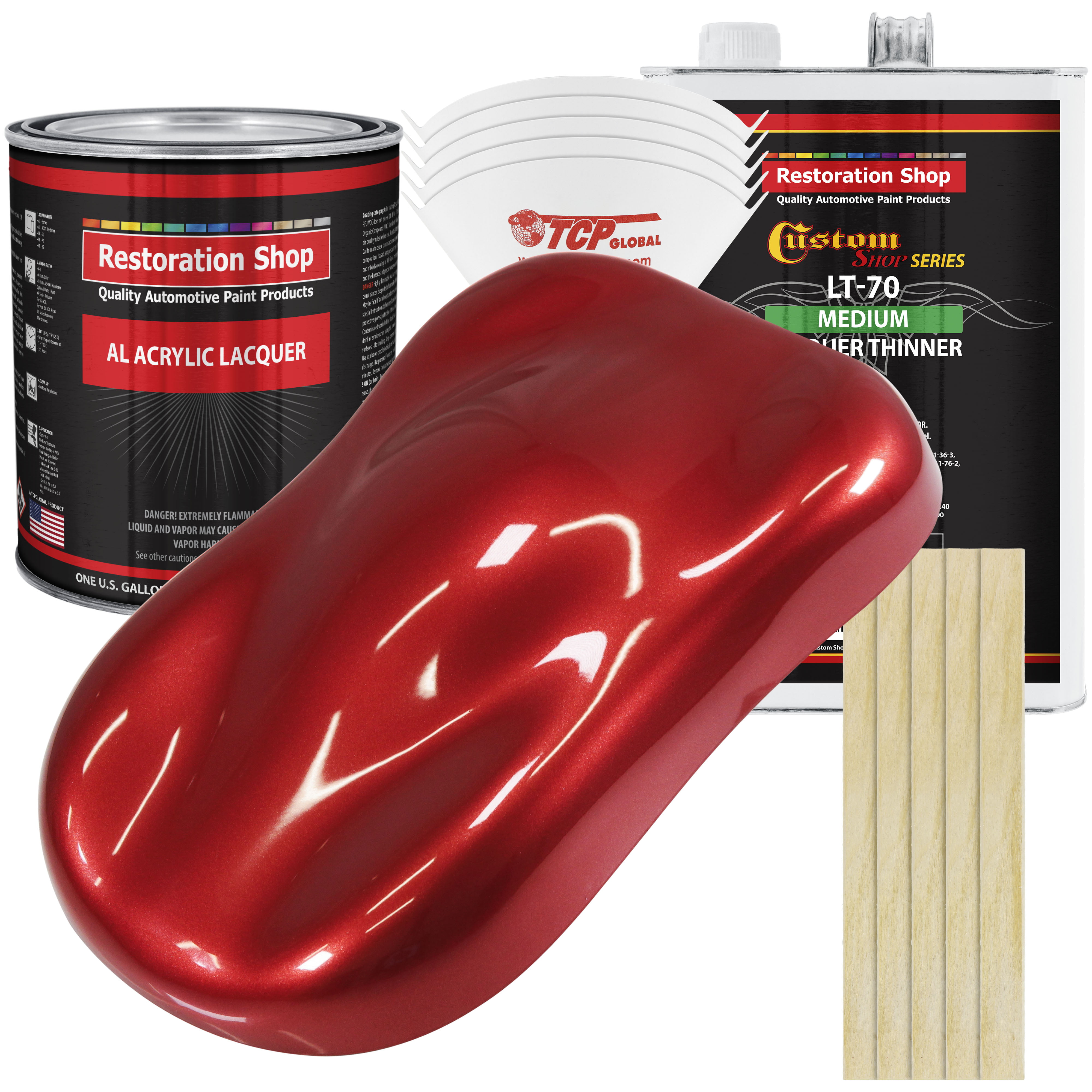 Restoration Shop - Firethorn Red Pearl Acrylic Lacquer ...