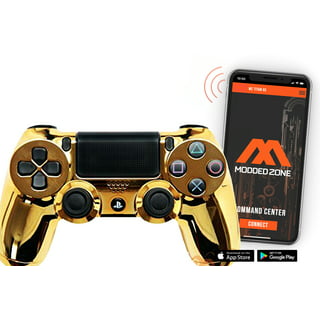 MODDEDZONE Midnight Black Anti-recoil SMART Rapid Fire Controller  Compatible with PS5 Custom Modded Controller all shooter games & more