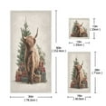 thumbnail image 3 of 3 Piece Bath Towels Set Bath Towel, Hand Towel and Face Towel for Bathroom, Gym, Hotel Cow and Christmas Gifts, 3 of 8