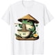 thumbnail image 1 of Frog Eating Ramen Kawaii Neko Japanese Noodles Anime Lovers Camiseta, 1 of 2