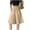 *Khaki, variant on VBVC Women's High Waisted Wide Leg Culottes , A-Line Pull-On Summer Shorts For Women , Ladies' Button Decor Flowy Shorts with Pockets,Black,M-4XL
